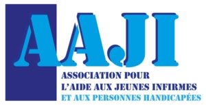 Logo association pour l'aide aux jeunes infirmes et aux personnes handicapées